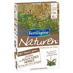 Fleurs anti mauvaises herbes